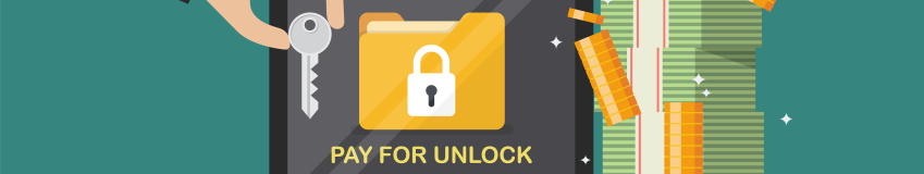Bildschirm auf dem "Pay for unlock" steht, Hand die Schlüssel in davor hält
